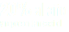 20% al año
y representan casi el