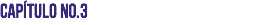 Capítulo No.3